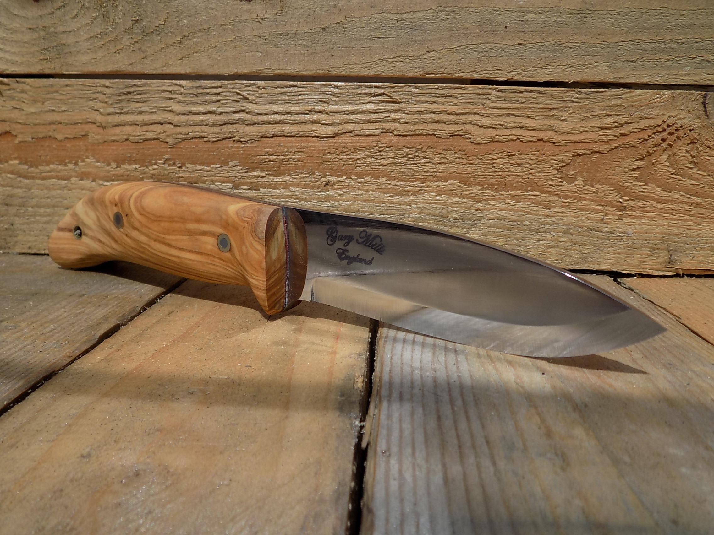 The Gray Wolf with Wild Olive Handle - Image 2